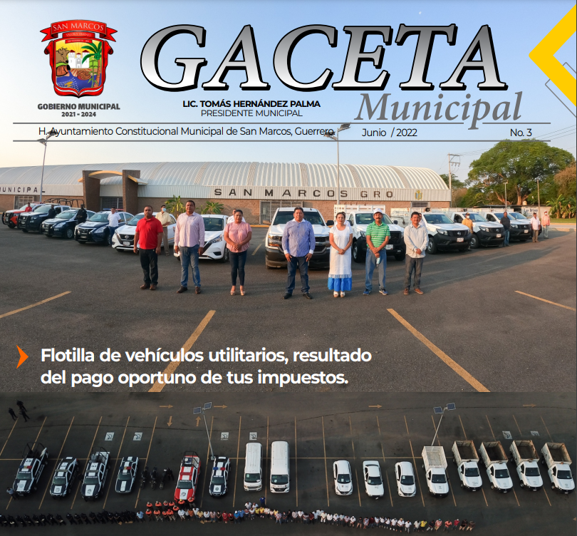 Gaceta Municipal No.03, Junio 2022